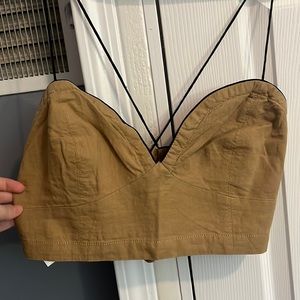 Anthropologie Cross Back Top